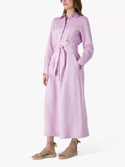 Delilah Linen Shirt Dress