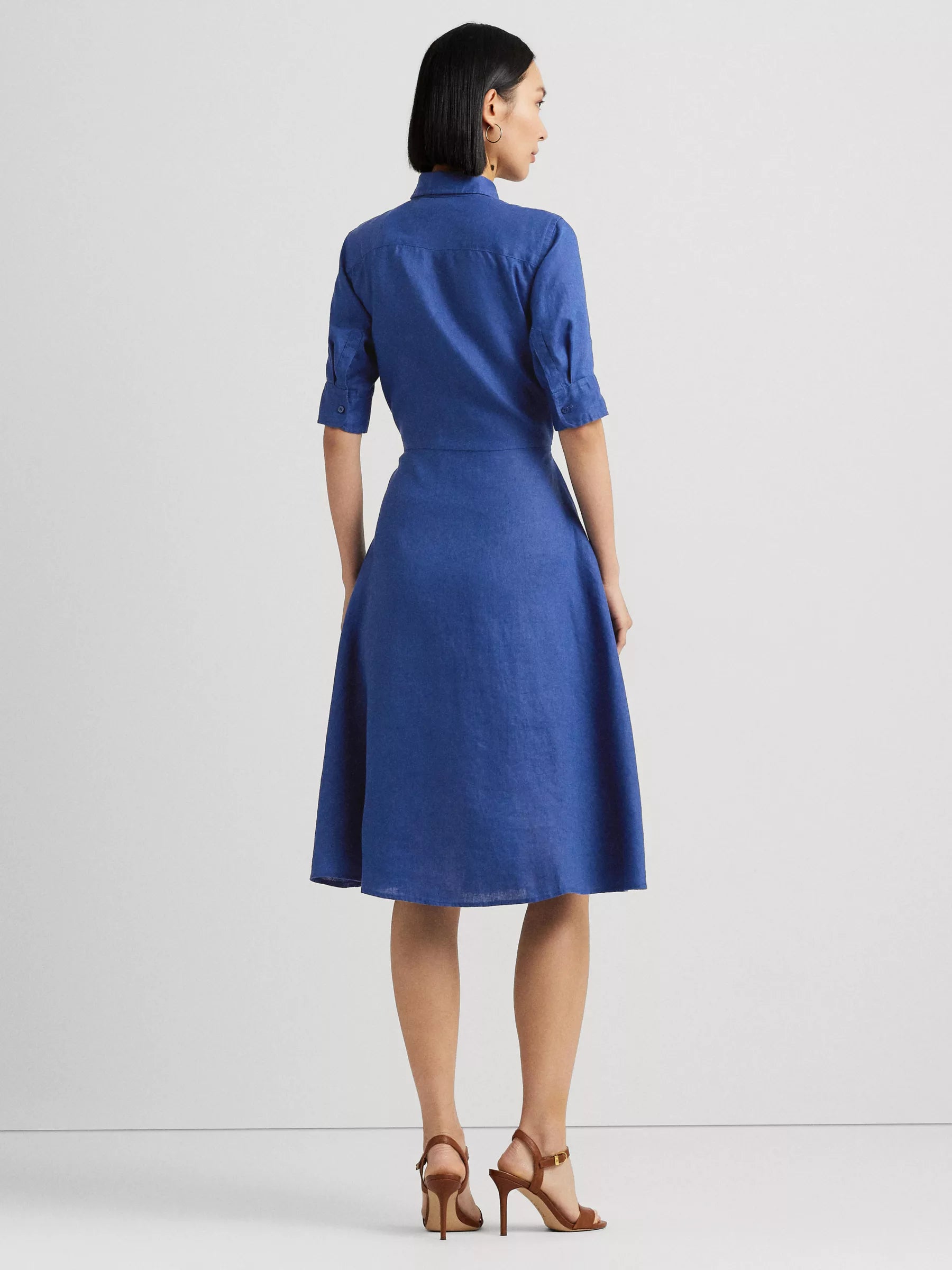 Wakana Linen Shirt Dress