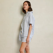 Short Linen Pyjama Set