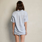 Short Linen Pyjama Set