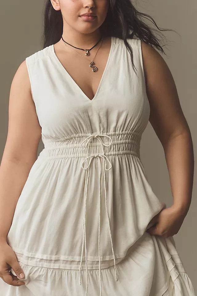 The Somerset Maxi Linen Dress