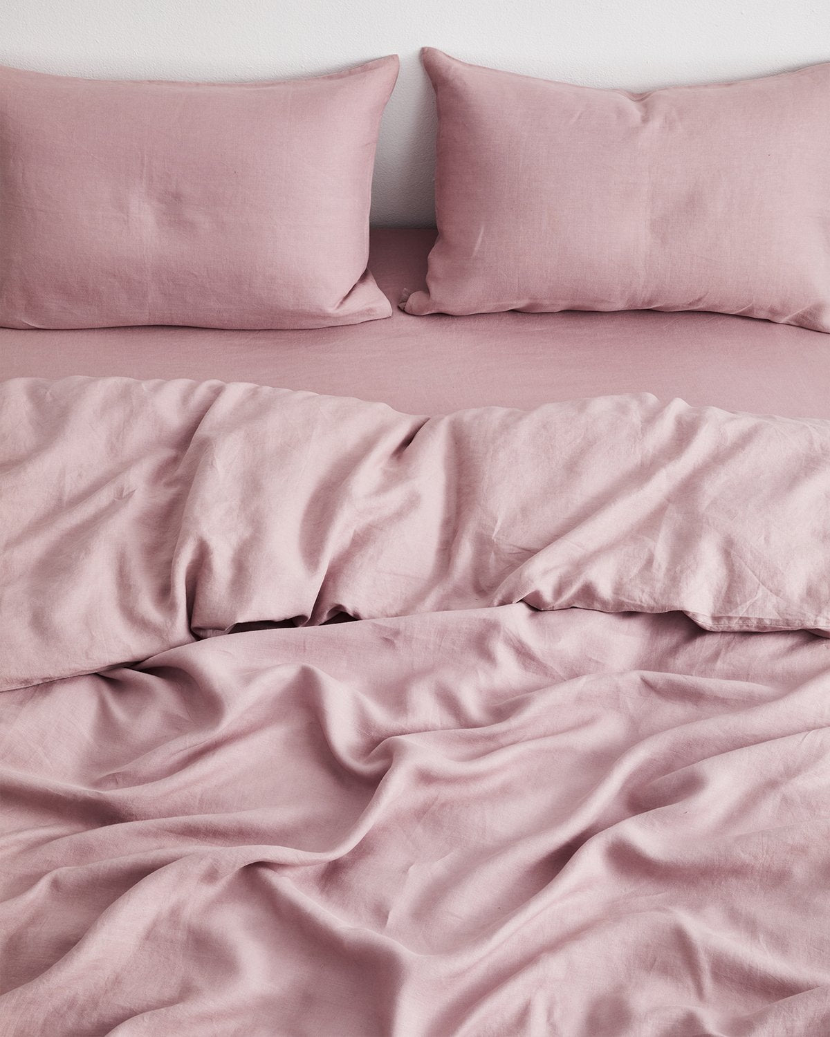 Lavender 100% Flax Linen Bedding Set