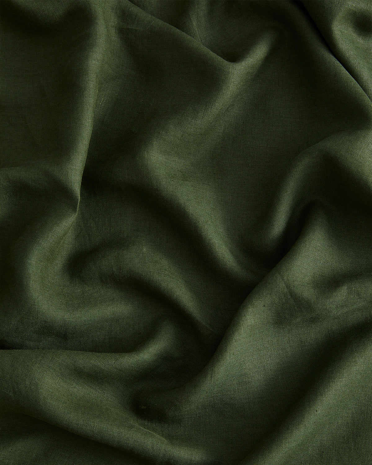 Olive 100% Flax Linen Duvet Cover Sets