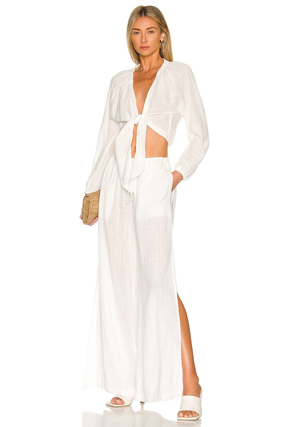 Side Slit Beach Pant