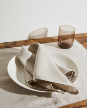 Oatmeal Linen Napkins (Set of Four)