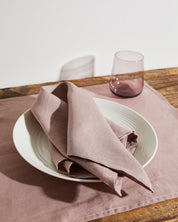 Lavender Linen Napkins (Set of Four)