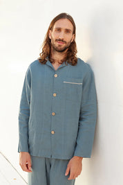 Men's Linen Pjama Set