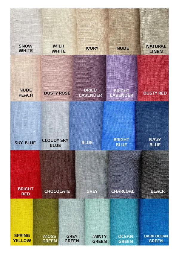 Elegant Linen Wedding Dress