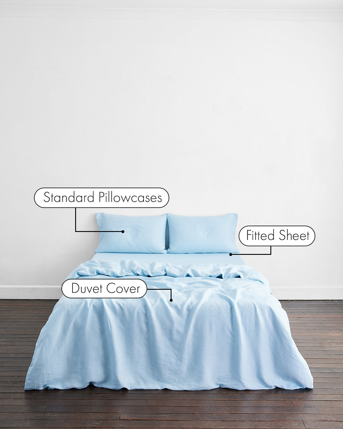 Coast 100% Flax Linen Bedding Set