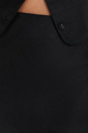 High waist Linen Midi Skirt