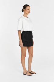 Natural Linen Skort