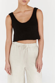 Natural Linen Waist Pant