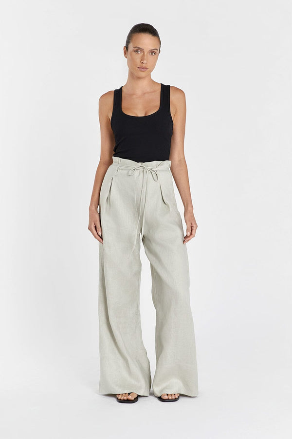 Chalk Linen Pant
