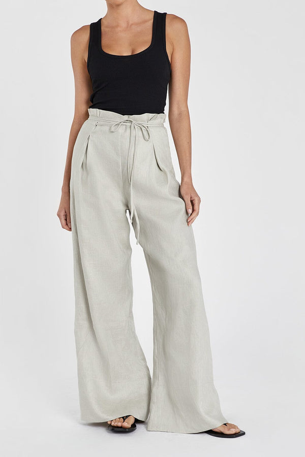 Chalk Linen Pant