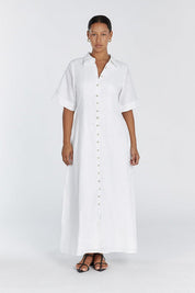Frannie Linen Shirt Dress