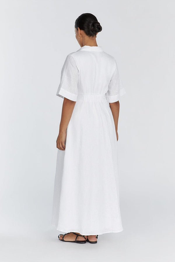Frannie Linen Shirt Dress