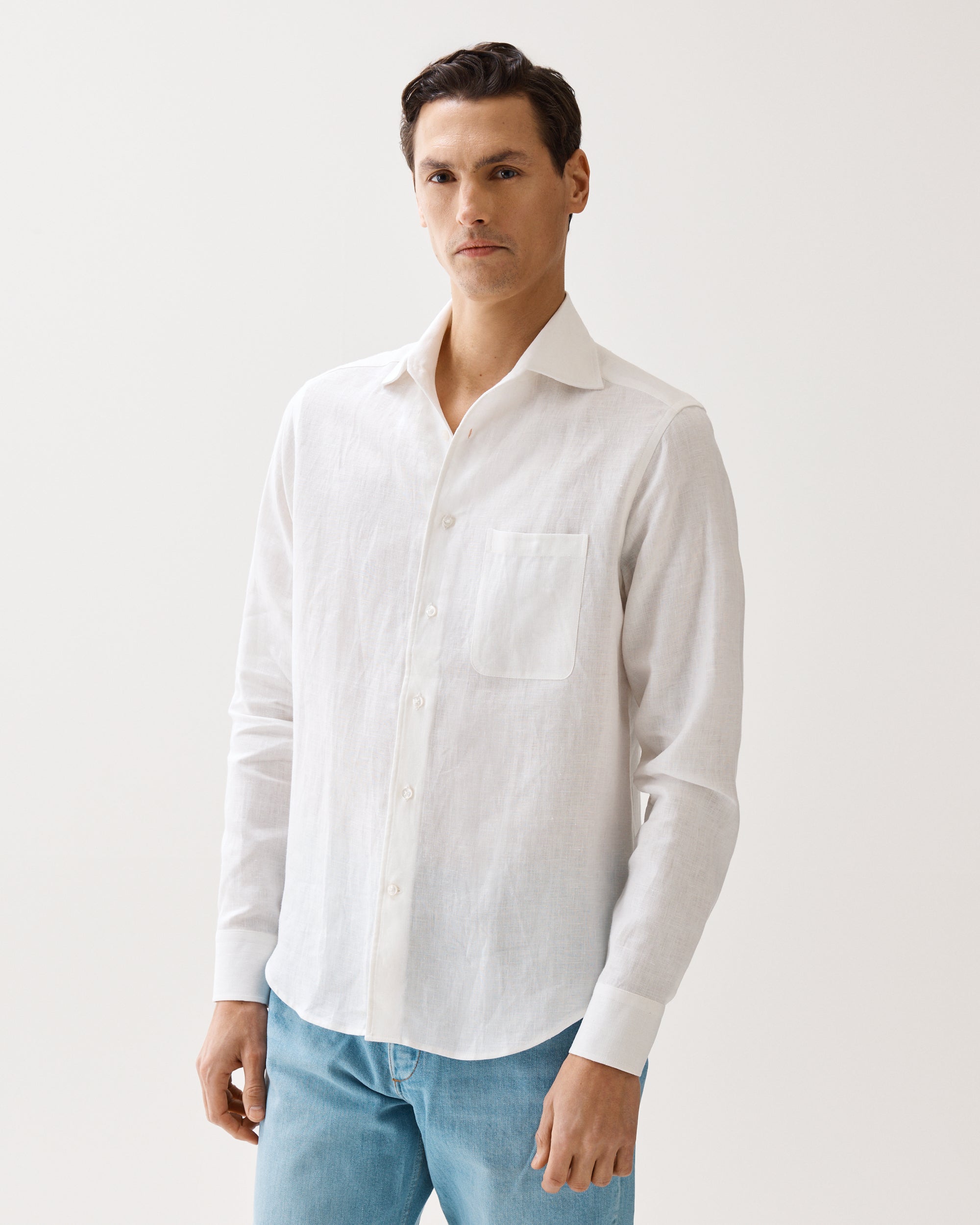Linen One-Piece Shirt