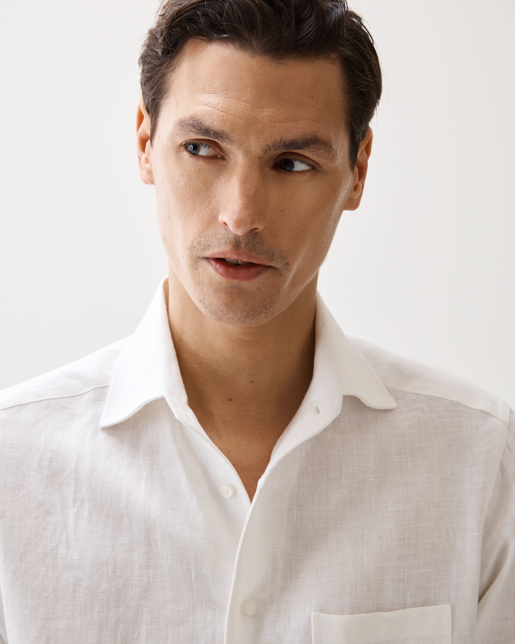 Linen One-Piece Shirt