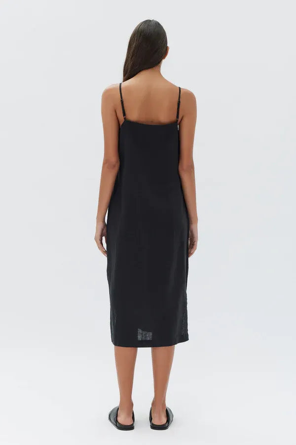 Linen Slip Dress