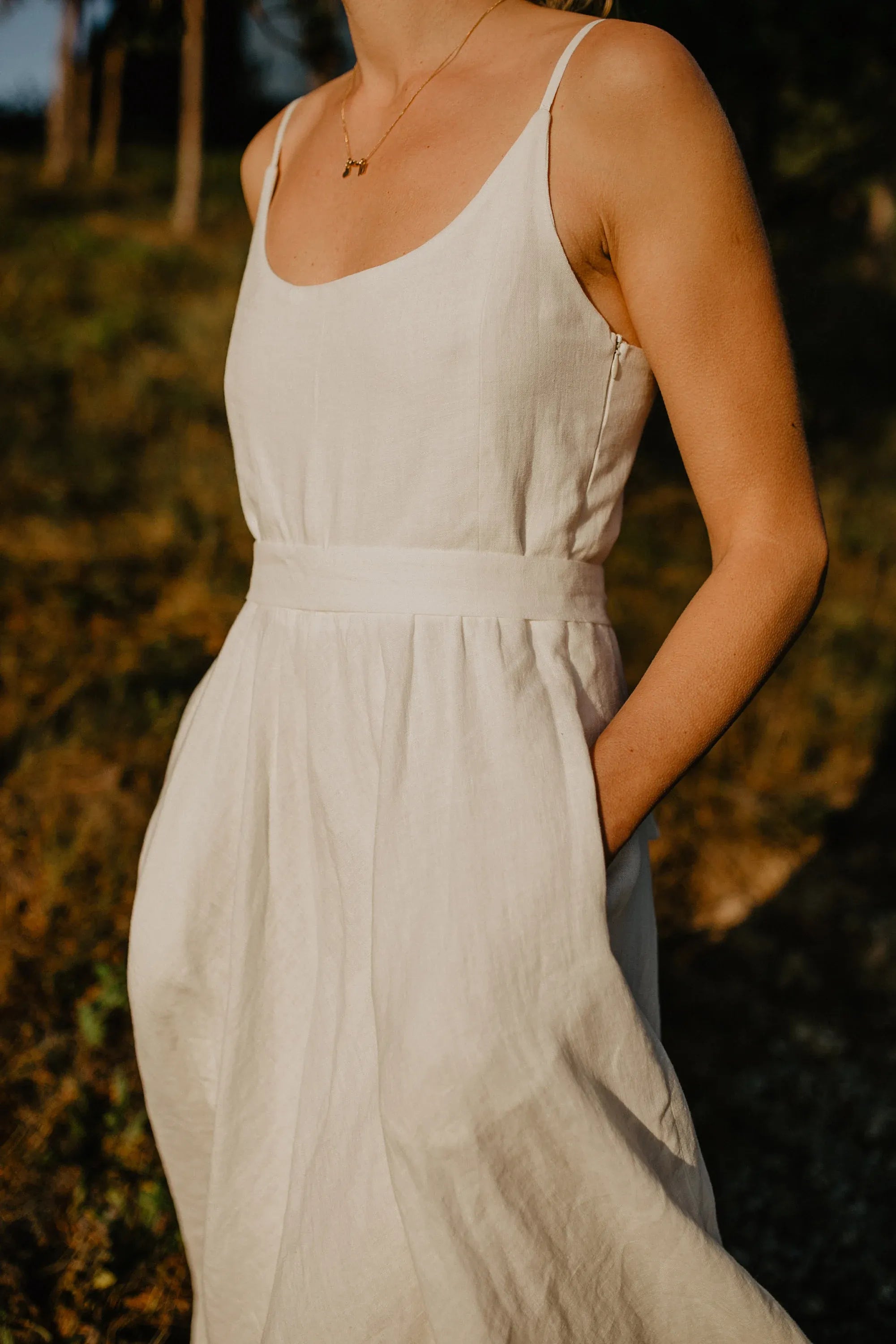 Nairobi Wedding linen dress