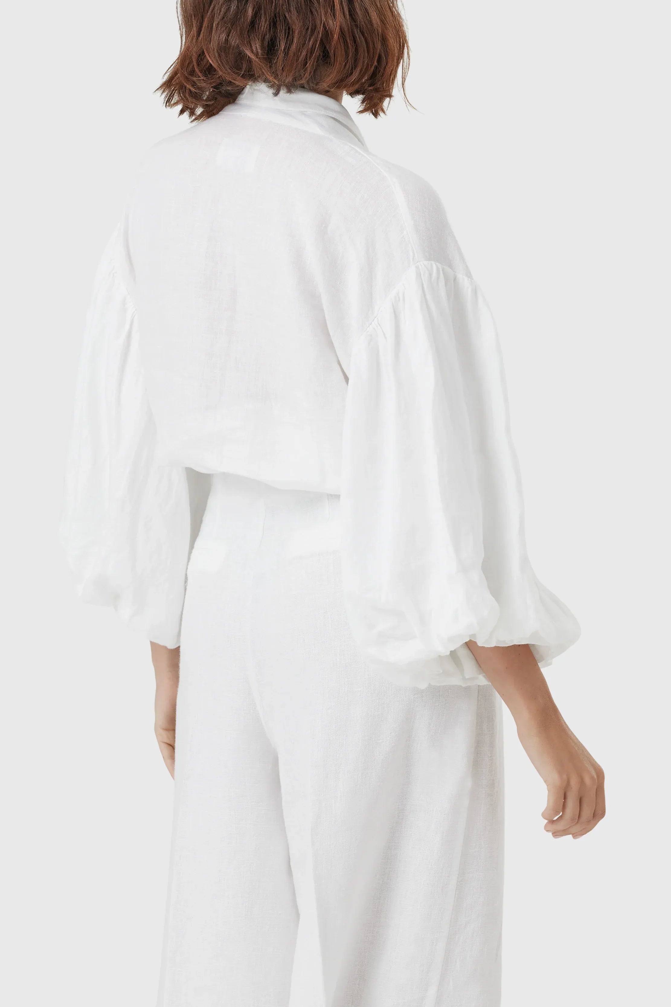 Iconic Linen Crop Top