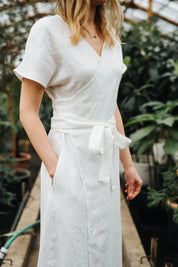 Baku dress Wedding Linen Dress