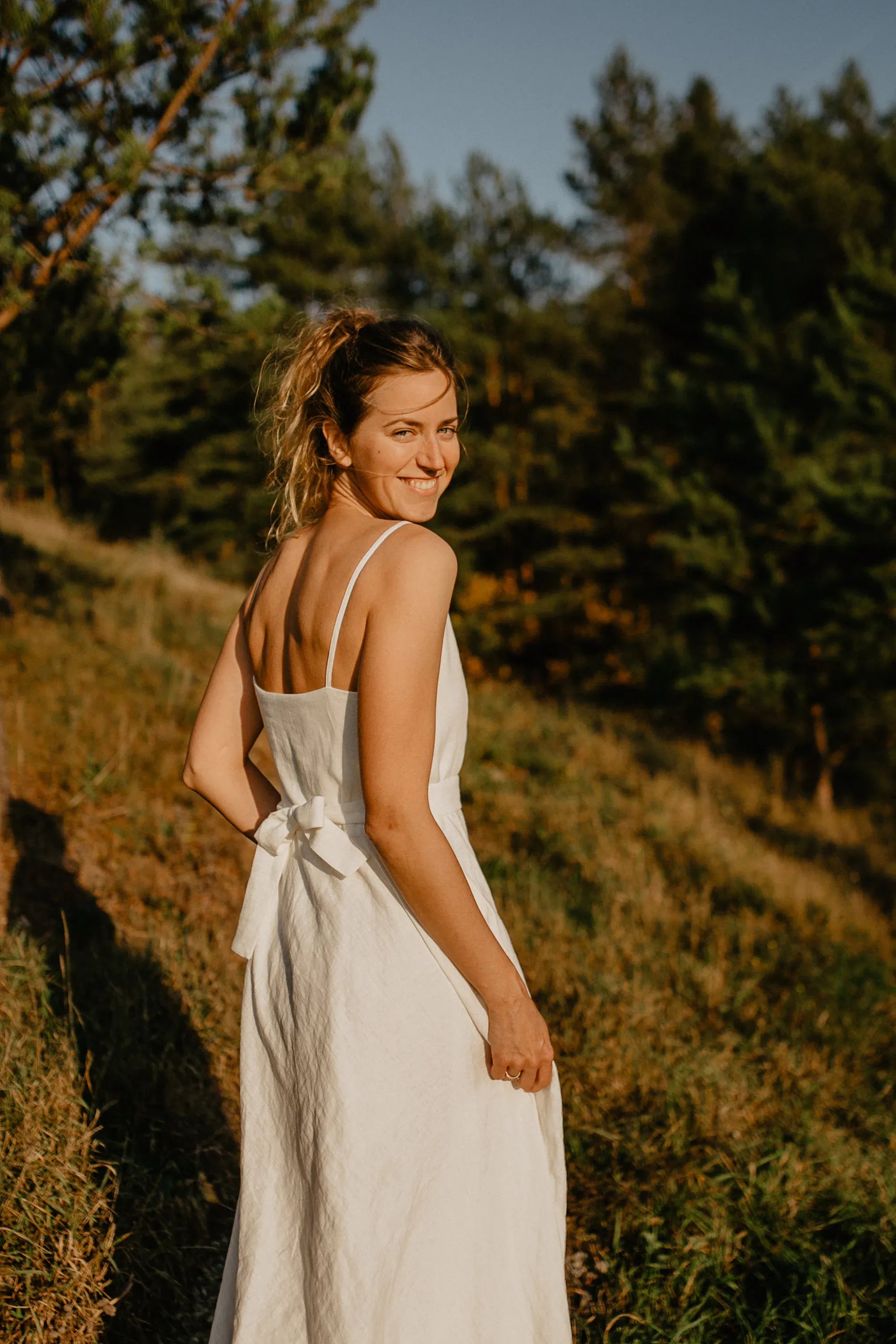 Nairobi Wedding linen dress