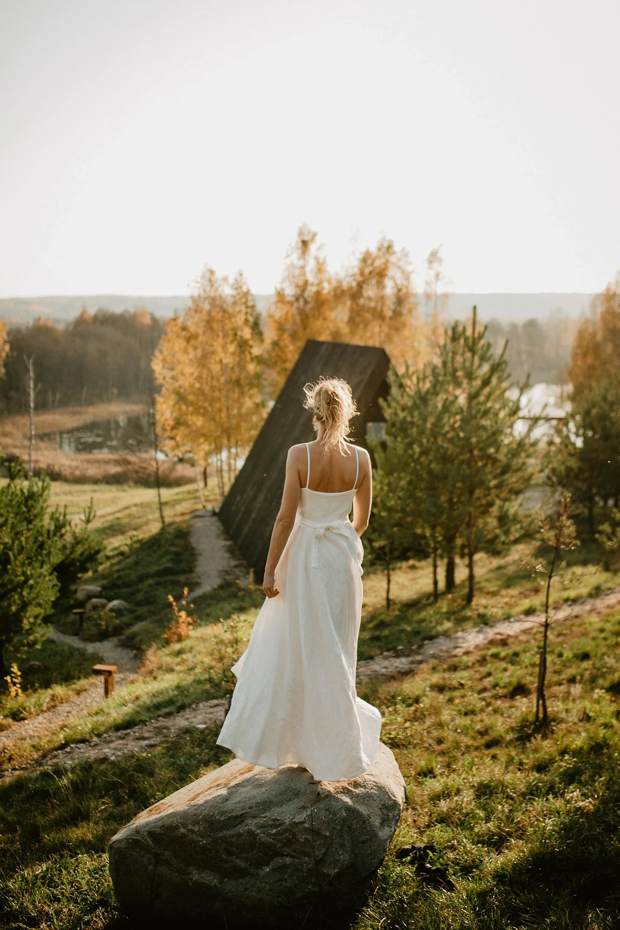 Nairobi Wedding linen dress