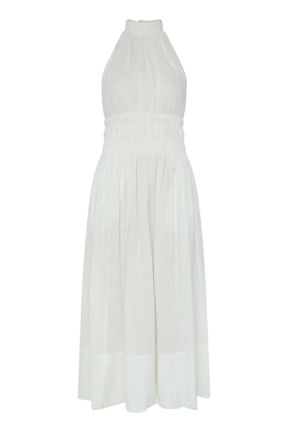 Halter neck Linen Dress