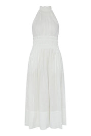 Halter neck Linen Dress