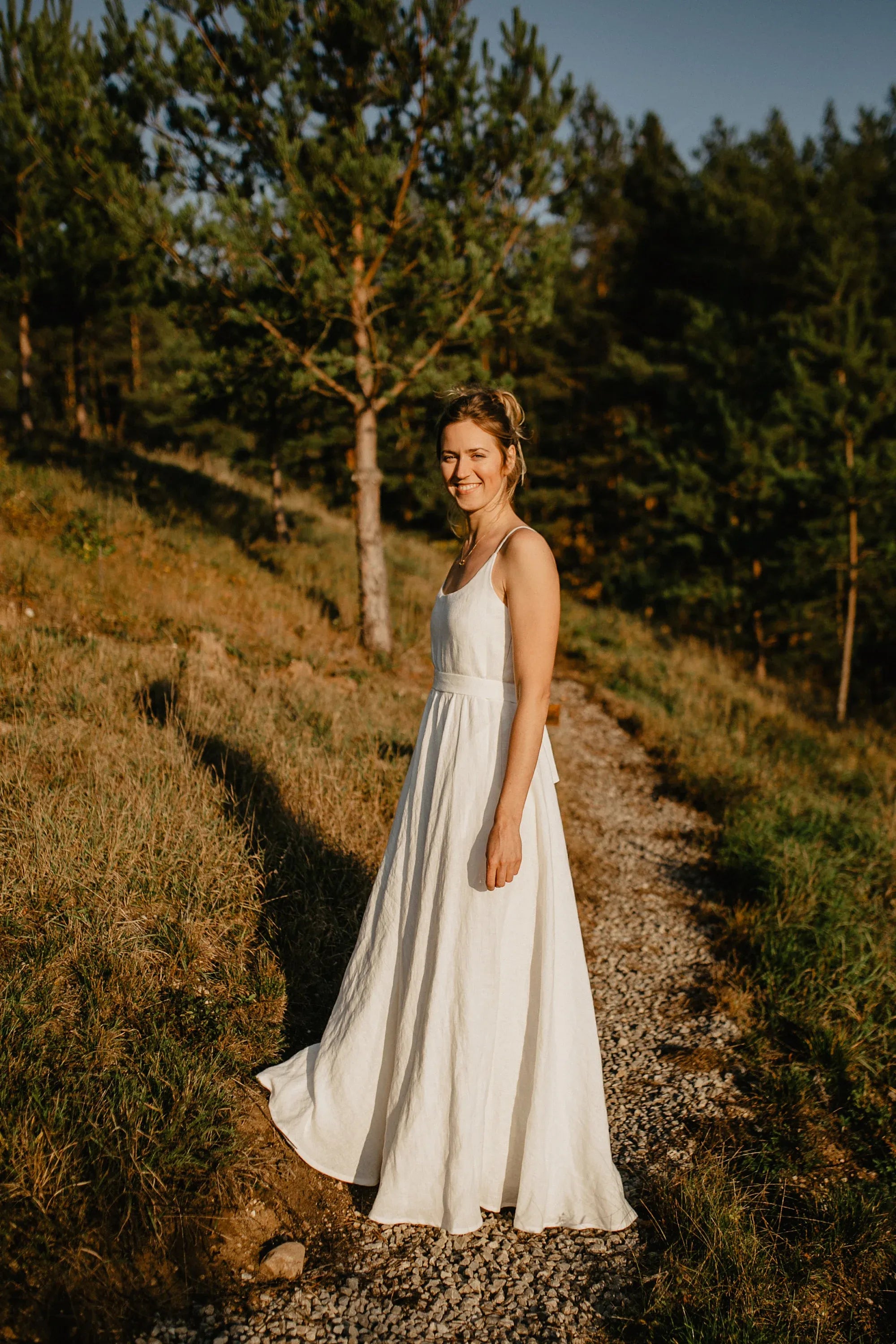 Nairobi Wedding linen dress