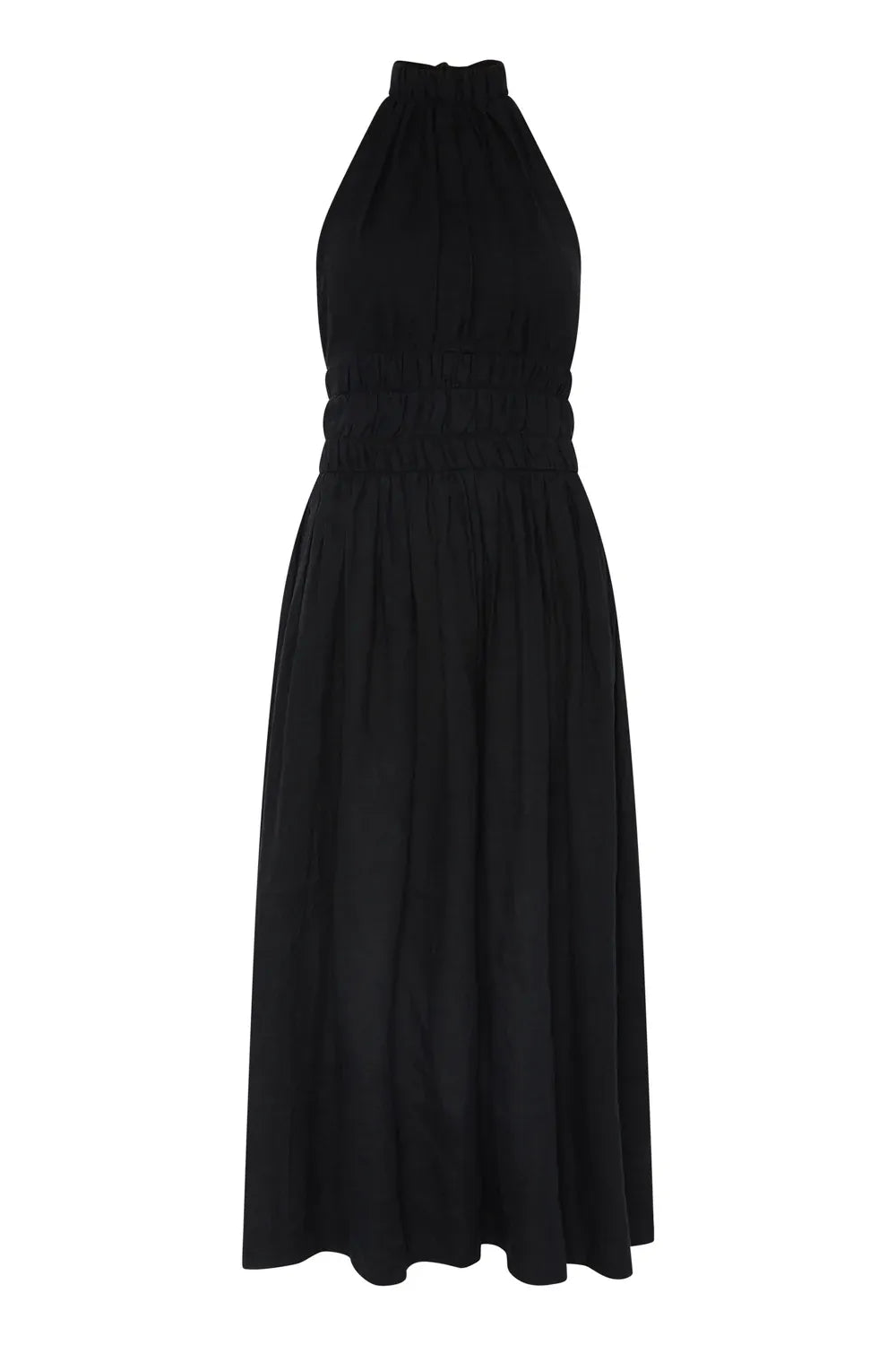 Halter neck Linen Dress