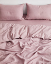 Lavender  100% Flax Linen Pillowcases (Set 2 pieces)