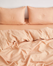 Terracotta 100% Flax Linen Pillowcases (Set 2 pieces)