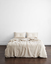 Oatmeal 100% Flax Linen Pillowcases (Set 2 pieces)