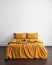 Turmeric 100% Flax Linen Pillowcases (Set 2 pieces)