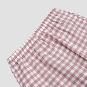 Elderberry Gingham Linen Women's Pyjama Trousers