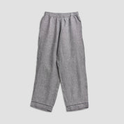 Grey Linen Pyjama Trousers