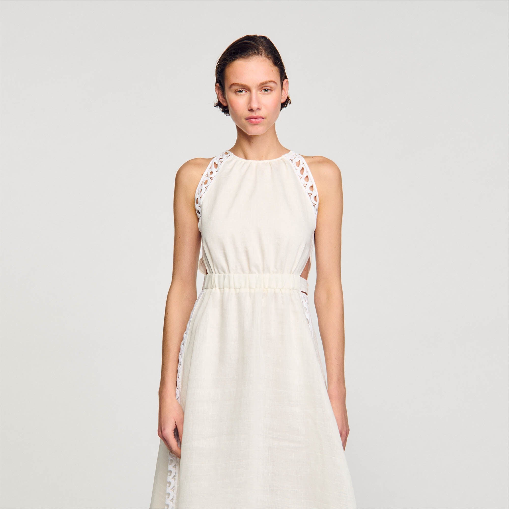 Lux Linen Maxi Dress