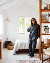 White Long Sleepwear Set