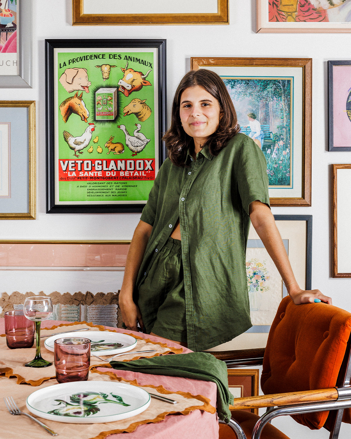 Sleepwear Short Sleeve Shirt