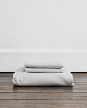 Fog 100% Flax Linen Duvet Cover Sets