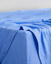 Wildflower 100% Flax Linen Fitted Sheet