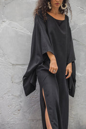 Oversize Kimono Linen Dress