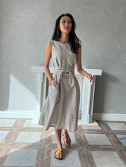 Linen Multiway Wrap Dress