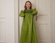 Off shoulder Linen dress