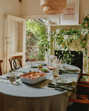 Olive Linen Napkins (Set of Four)