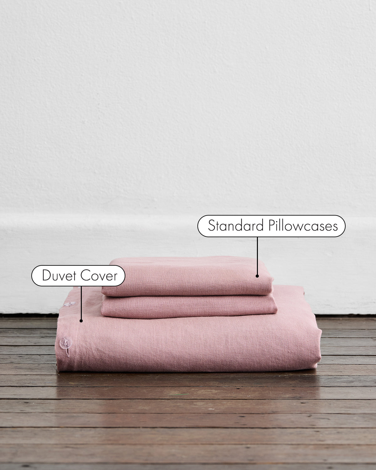 Lavender 100% Flax Linen Duvet Cover Sets