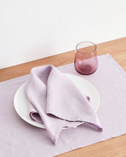 Lilac Linen Napkins (Set of Four)