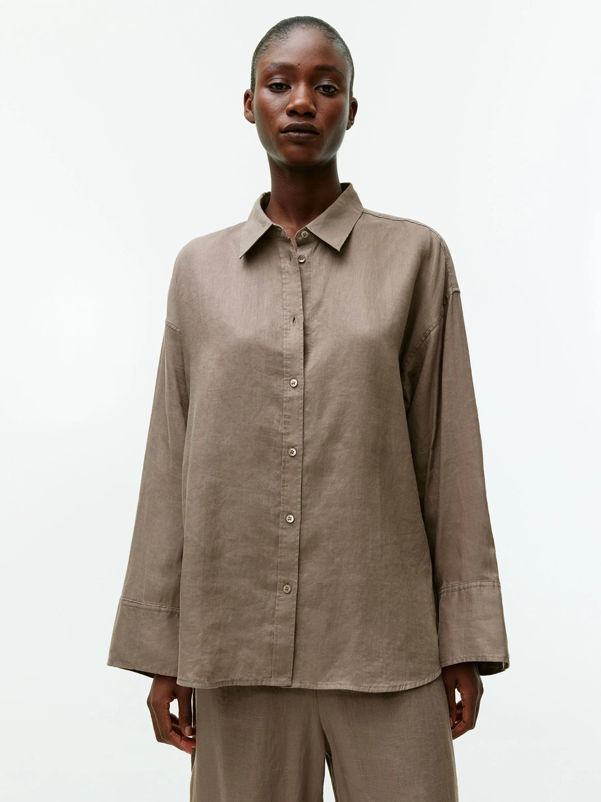 Loose Linen Shirt